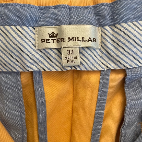 Peter Millar shorts, size 33, orange - Picture 3 of 3